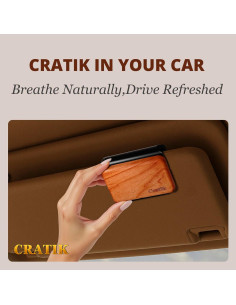 Ambientador de Auto Cratik - Madera Premium - 3 Fragancias 2