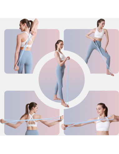 Banda de Resistencia Luminosa SDAOP 25lbs para Ejercicio