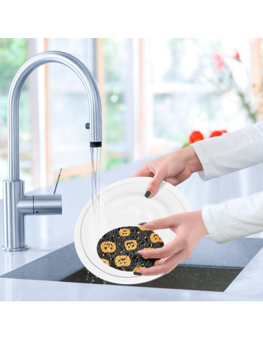 3 Esponjas de Fregar Kigai para Cocina y Baño - Absorbentes y Duraderas