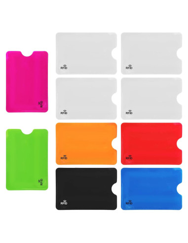 10 Fundas Bloqueadoras RFID Bruislard para Tarjetas de Crédito