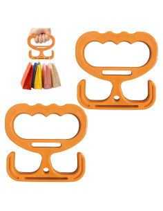 Porta Bolsas de Compras Mimoment Naranja - Soporta 45.36kg