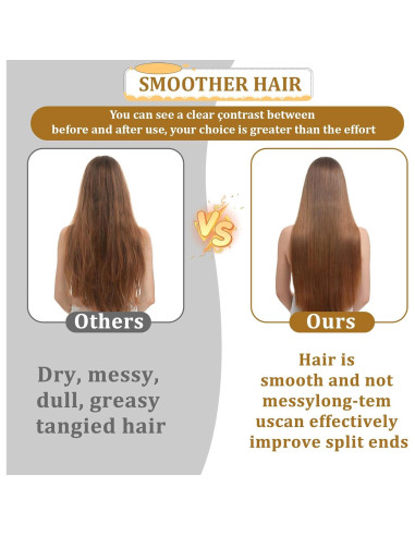 Cepillo de Pelo Plegable LIQWEI Mini de Cerda de Jabalí