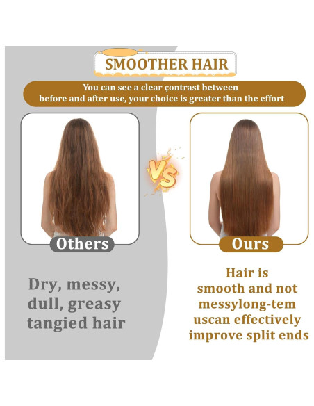 Cepillo de Pelo Plegable LIQWEI Mini de Cerda de Jabalí