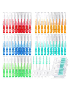 350 Piezas Cepillos Interdentales Patelai Hilo Dental Color Mezclado