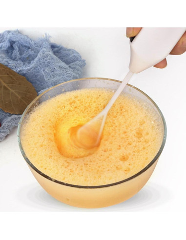 Espumador de Leche Eléctrico MAGICLULU 20.3 cm - Batidor de Café