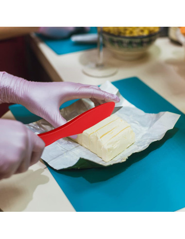 16 Cuchillos de Mantequilla de Plástico Kritkin Multicolor