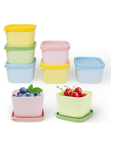 Contenedores de Snack Reutilizables Greenandlife 5.4oz 8 Piezas