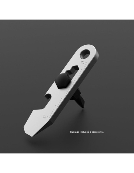 Abrebotellas EDC Hamans QG02 Titanio 50mm Multifuncional