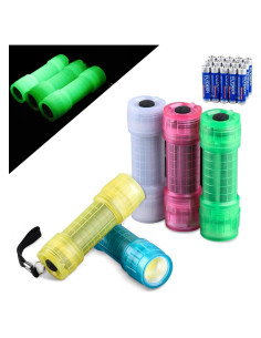 5 Linternas Brillantes en la Oscuridad KunHe - Mini para Niños