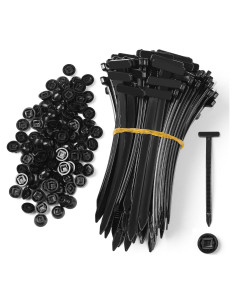 100 Piezas Hebilla de Cinta de Nylon GZXYA - Clips Resistentes UV