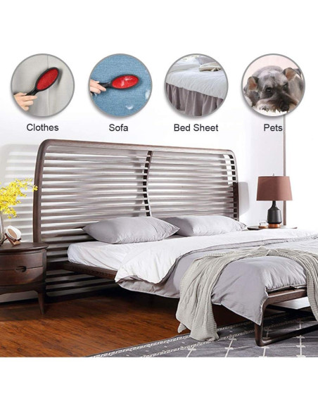 Paquete de 2 Cepillos Quitapelusas Doble Cara Sowind