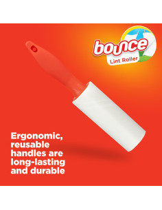 Rodillos de Pelusa de Viaje Bounce - Paquete de 3, 120 Hojas 2