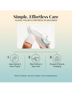 Guantes de Limpieza PROPR - 30 Paquetes Veganos para Zapatos y Cuero 2