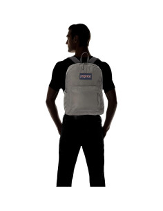 Mochila JanSport SuperBreak Plus 26L con funda para laptop 15" - Gris 2