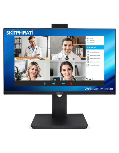 Monitor de 27" SKitphrati con Webcam 3MP y Altavoces Integrados