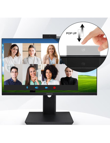 Monitor de 27" SKitphrati con Webcam 3MP y Altavoces Integrados