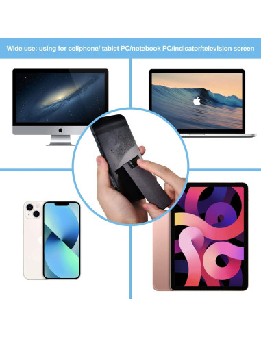 Limpiador de Pantallas Hoxiver 3 en 1 a Prueba de Huellas