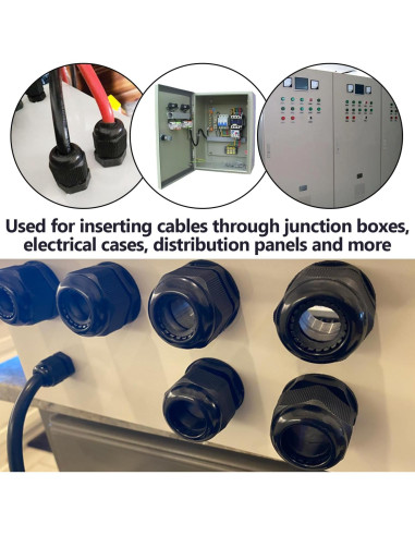 Kit de Conectores de Cable Impermeables IP68 Maierke 100PCS