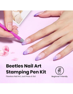 Juego de 10 Bolígrafos de Estampado para Uñas Gelab 2