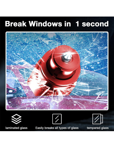 Cortador de Cinturón y Rompedor de Ventanas MOTORBUDDY