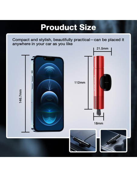 Cortador de Cinturón y Rompedor de Ventanas MOTORBUDDY