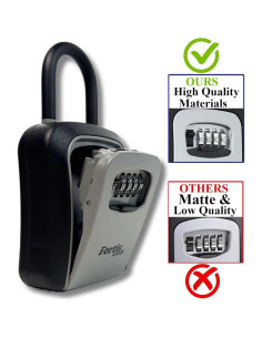 Caja de Seguridad Portátil Fortis Lock - Combinación Reajustable 2