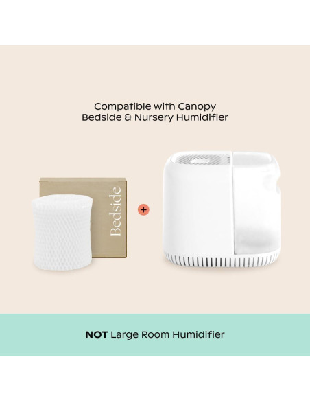Filtros de Reemplazo para Humidificador Canopy - Paquete de 3 Filtros de Reemplazo para Humidificador Canopy - Paquete de 3