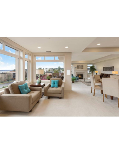 Placas de Pared 1-Gang ZEFTV Blancas - 4 Unidades Irrompibles