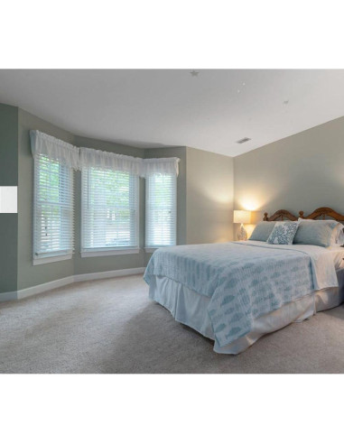 Placas de Pared 1-Gang ZEFTV Blancas - 4 Unidades Irrompibles