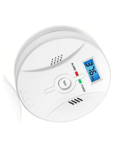 Detector de Monóxido de Carbono SOIRRDBF con Pantalla LCD