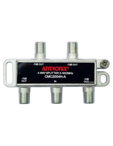 Divisor MoCa Antronix CMC2004H-A 4 Vías -7dB 5-1002 MHz