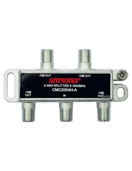 Divisor MoCa Antronix CMC2004H-A 4 Vías -7dB 5-1002 MHz