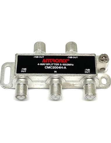 Divisor MoCa Antronix CMC2004H-A 4 Vías -7dB 5-1002 MHz