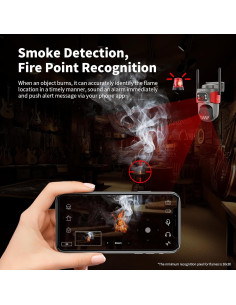 Cámara de Seguridad VSTARCAM 4MP Doble Lente Exterior WiFi 2