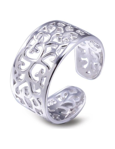 Anillo Abierto Ajustable VIKI LYNN para Mujeres - Joyería de Verano