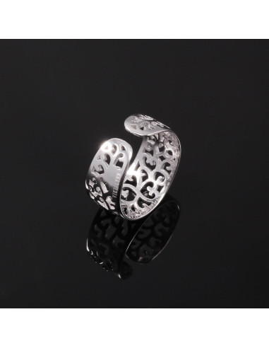 Anillo Abierto Ajustable VIKI LYNN para Mujeres - Joyería de Verano