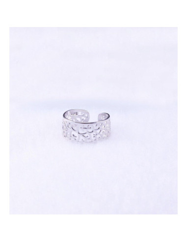 Anillo Abierto Ajustable VIKI LYNN para Mujeres - Joyería de Verano