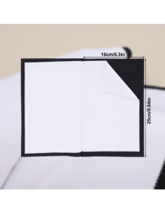 4 Paños de Pulido de Joyería Fukaisu 16x25cm Terciopelo 2