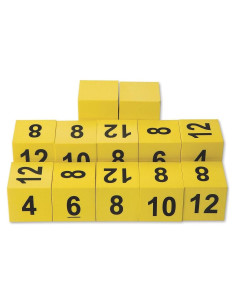 Dados de Ejercicio de Espuma S&S Worldwide 5 cm - Paquete de 12