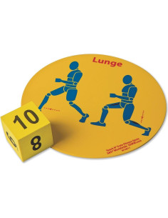 Dados de Ejercicio de Espuma S&S Worldwide 5 cm - Paquete de 12 2