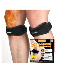 Faja de Soporte para Rodilla WAWDBBJQY - Alivio Dolor Patelar