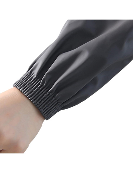 Mangas Protectores Yzurbu de PU Impermeables - 2 Pares Negros