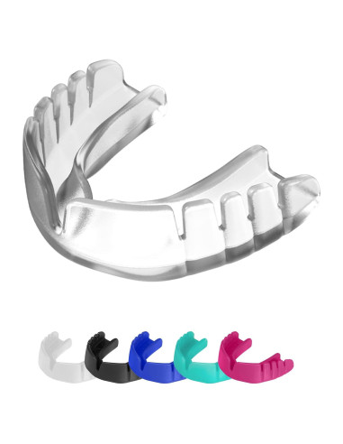 Protector Bucal OPRO Snap-Fit Adulto Transparente - Rápido