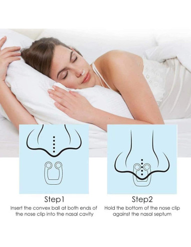 Clip Antisnore Glotao - Dispositivo de Silicona para Ronquidos