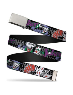 Cinturón de Tela para Hombre Buckle-Down Joker 3.81 cm