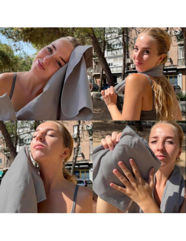 Juego de 7 Toallas de Microfibra Uonel - Secado Rápido y Sin Olores