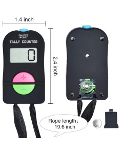 Contador Manual Electrónico VANVENE para Eventos y Deportes 2