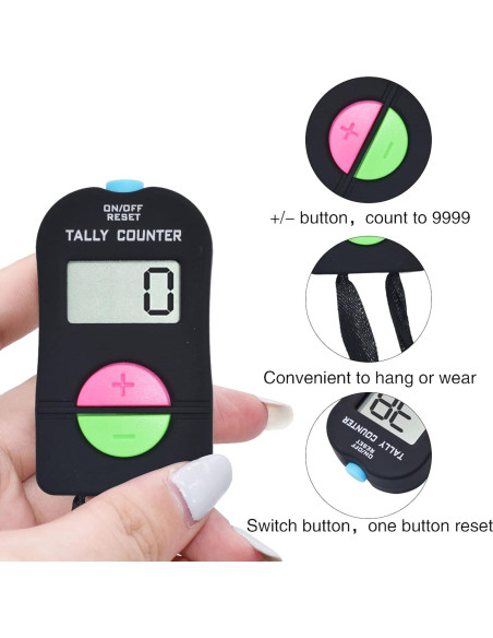 Contador Manual Electrónico VANVENE para Eventos y Deportes