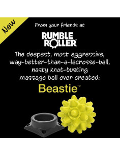 Pelota de Masaje RumbleRoller BXA Beastie Xtra Firme Verde 2