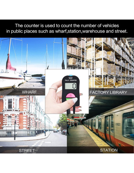 Contador Manual Electrónico VANVENE para Eventos y Deportes